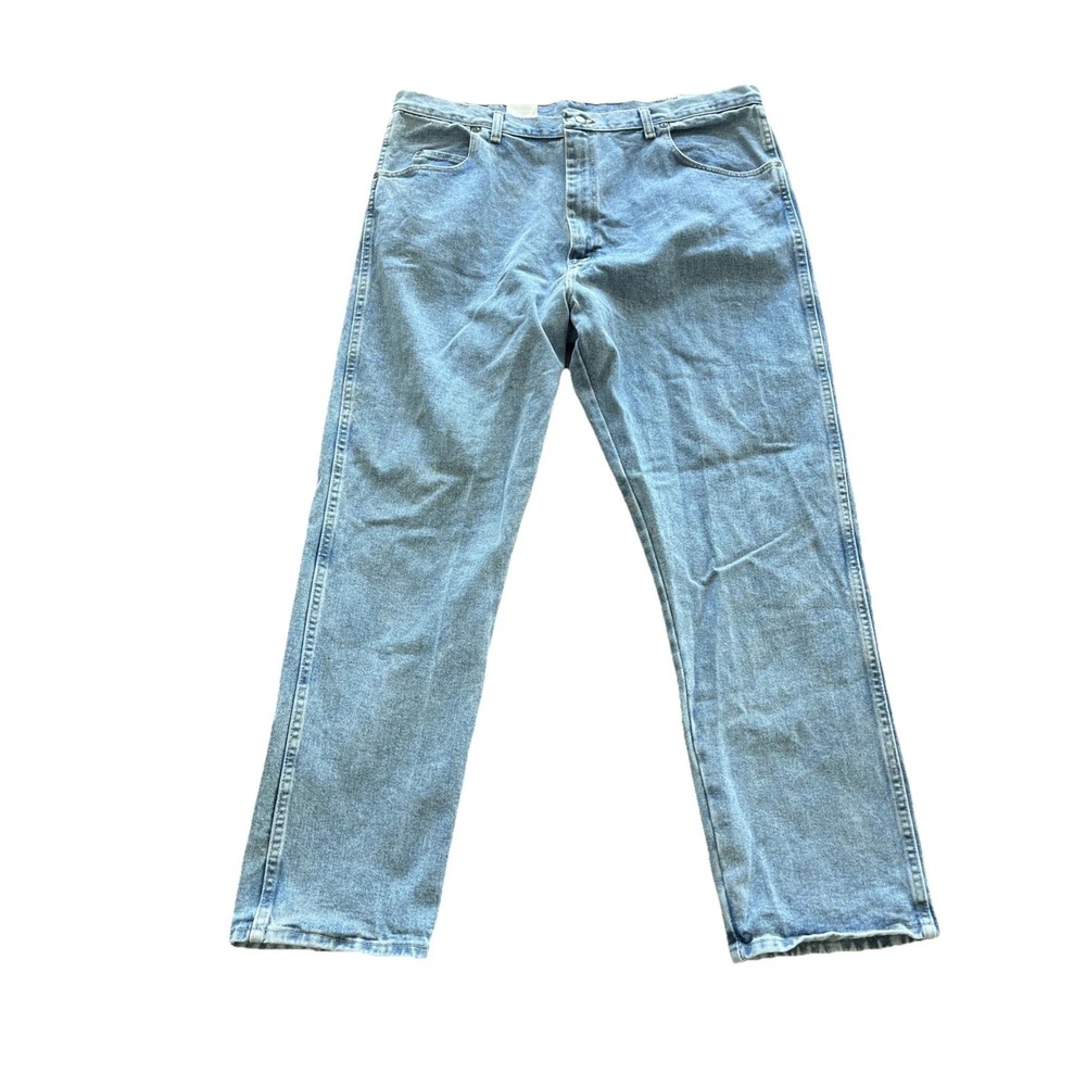 Wrangler Rugged Wear Jeans Men's 42x32 Blue Relaxed Fit 3500V1 NWT‎
